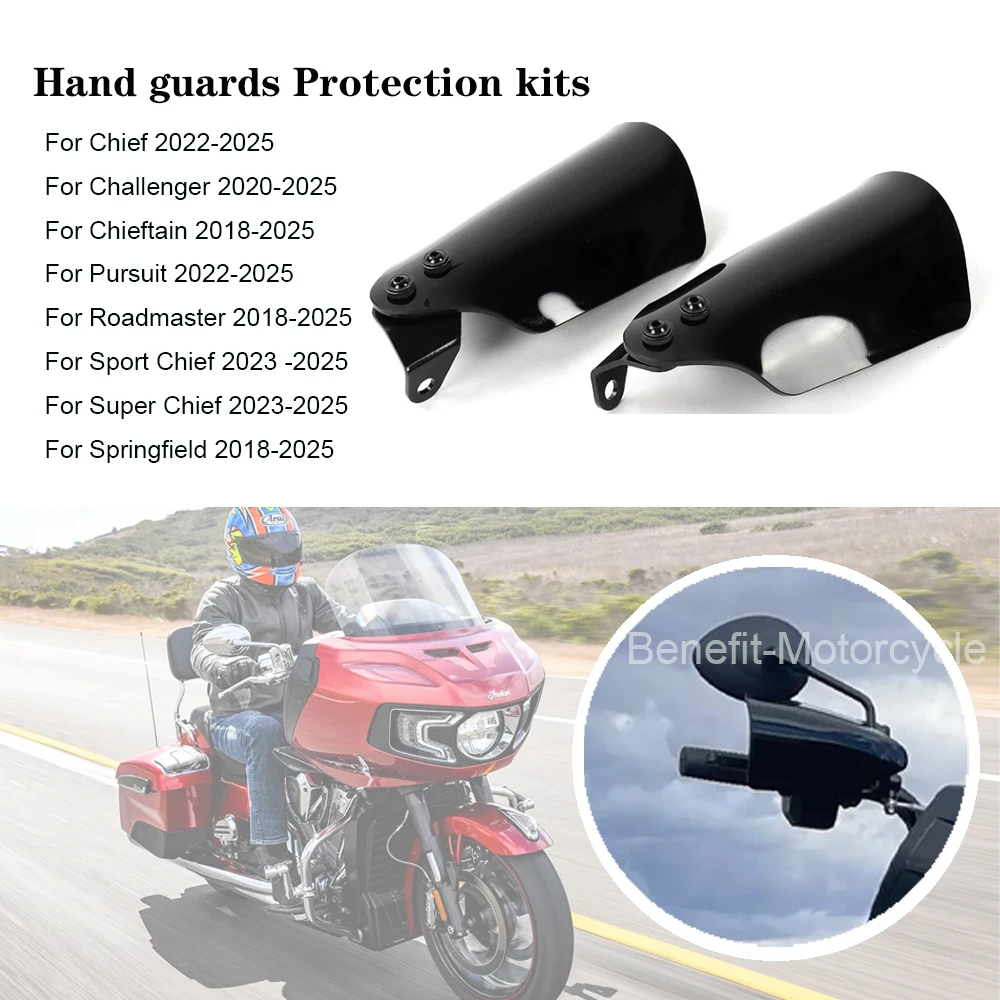 Motorcycle Handguards Protection Hand Protector Cover Fit For Indian Super Chief Sport Chief 2020-2025 New Black
Motorcycle Handguards Protection Hand Protector Cover Fit For Indian Super Chief Sport Chief 2020-2025 New Black