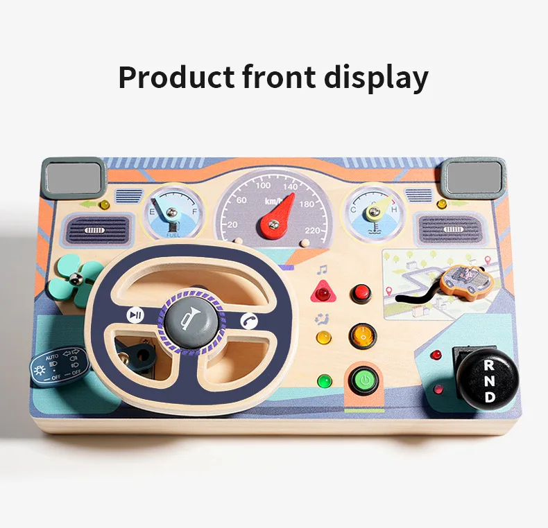 Children's 2025 New Toy Early Education Puzzle Steering Wheel Simulation Board Learning Driving Toys
Children's 2025 New Toy Early Education Puzzle Steering Wheel Simulation Board Learning Driving Toys