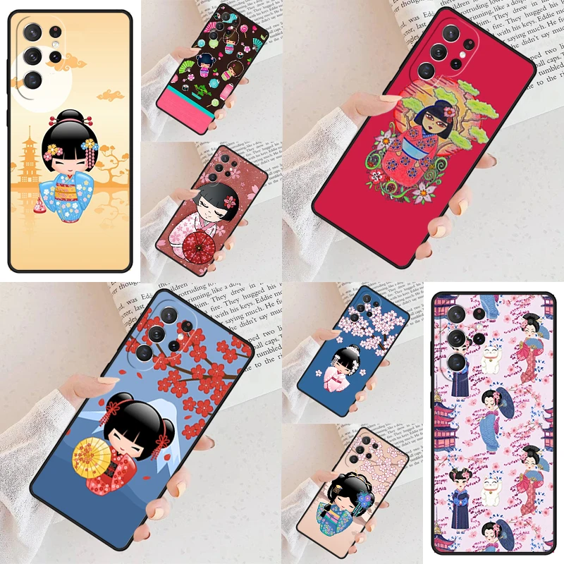 Cute Japanese Kokeshi Doll Phone Case For Samsung Galaxy S24 S23 S22 S21 Ultra S10 Note 10 Pro S20 Plus FE S9 S8 Cover
Cute Japanese Kokeshi Doll Phone Case For Samsung Galaxy S24 S23 S22 S21 Ultra S10 Note 10 Pro S20 Plus FE S9 S8 Cover