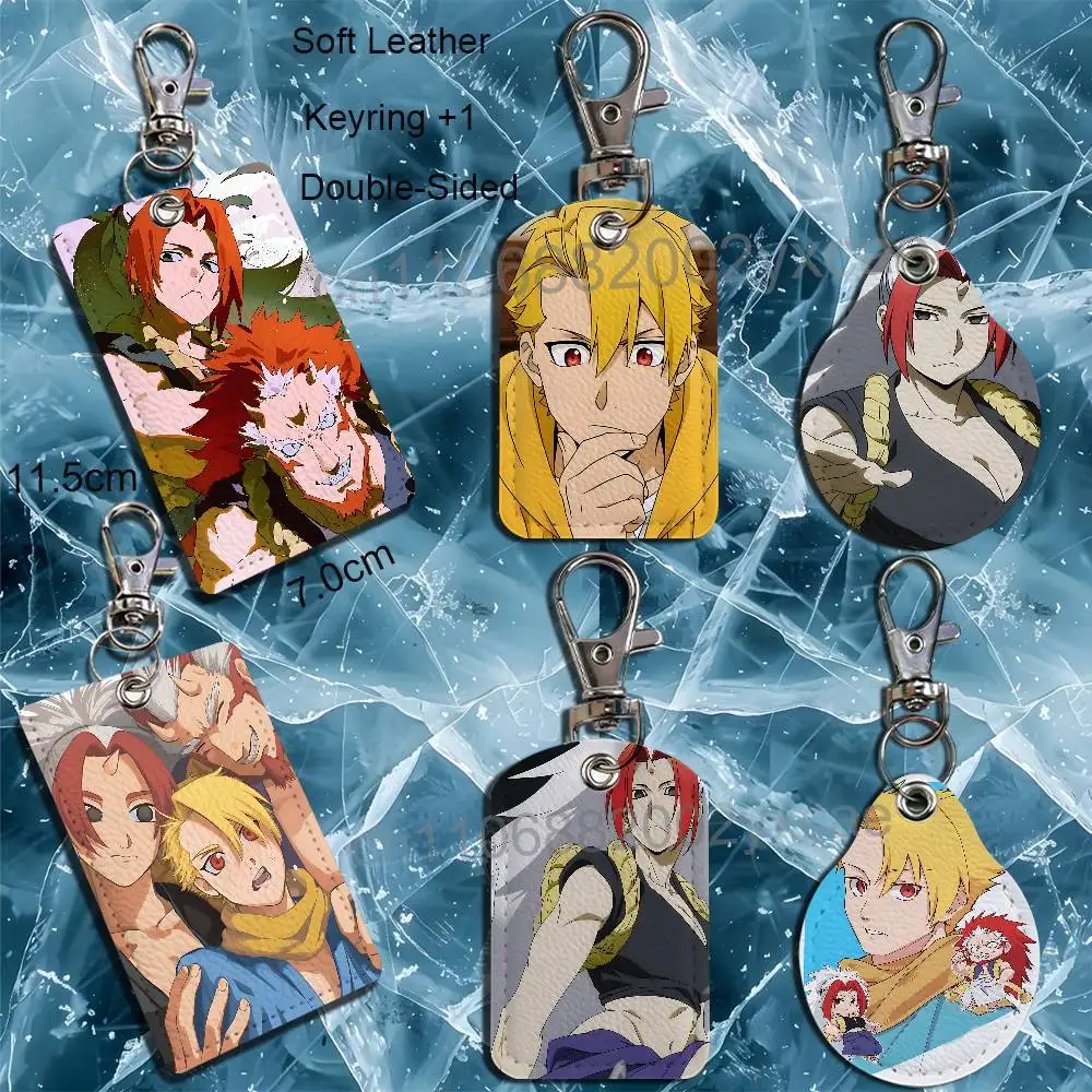 Left Yuru Hidari Daemons Rectangle ID Card Case Keychain Access Card Bag Key Tag Ring Leather Card Holder Key Ring Access
Left Yuru Hidari Daemons Rectangle ID Card Case Keychain Access Card Bag Key Tag Ring Leather Card Holder Key Ring Access