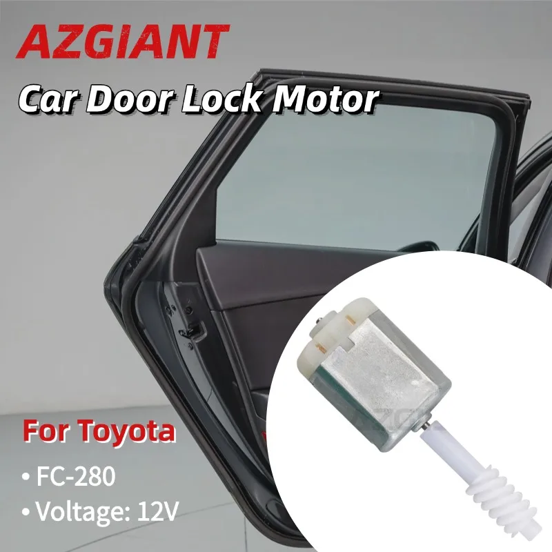 AZGIANT Door Lock Motor Repair Kit FC-280 – High Power 12 Volt For 2006-2011 Toyota Vitz MK2 Car Interior Accessories
AZGIANT Door Lock Motor Repair Kit FC-280 – High Power 12 Volt For 2006-2011 Toyota Vitz MK2 Car Interior Accessories