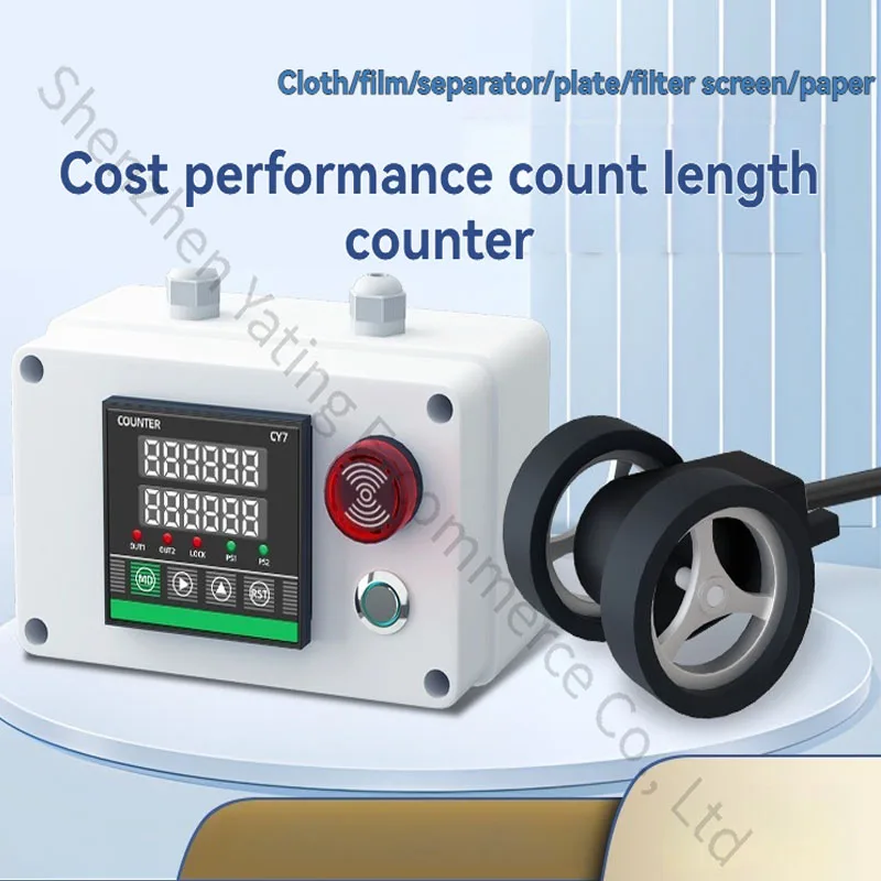 Digital Display High-Precision Roller Metering Device Electronic Measuring Instrument for Industrial Length Distance Measurement
Digital Display High-Precision Roller Metering Device Electronic Measuring Instrument for Industrial Length Distance Measurement