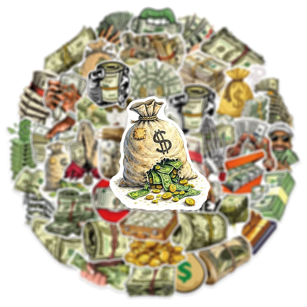 10/30/50pcs Funny Money Dollar World Graffiti Stickers Banknote Decals Decoration Toy DIY Laptop Guitar Notebook Cartoon Sticker
10/30/50pcs Funny Money Dollar World Graffiti Stickers Banknote Decals Decoration Toy DIY Laptop Guitar Notebook Cartoon Sticker