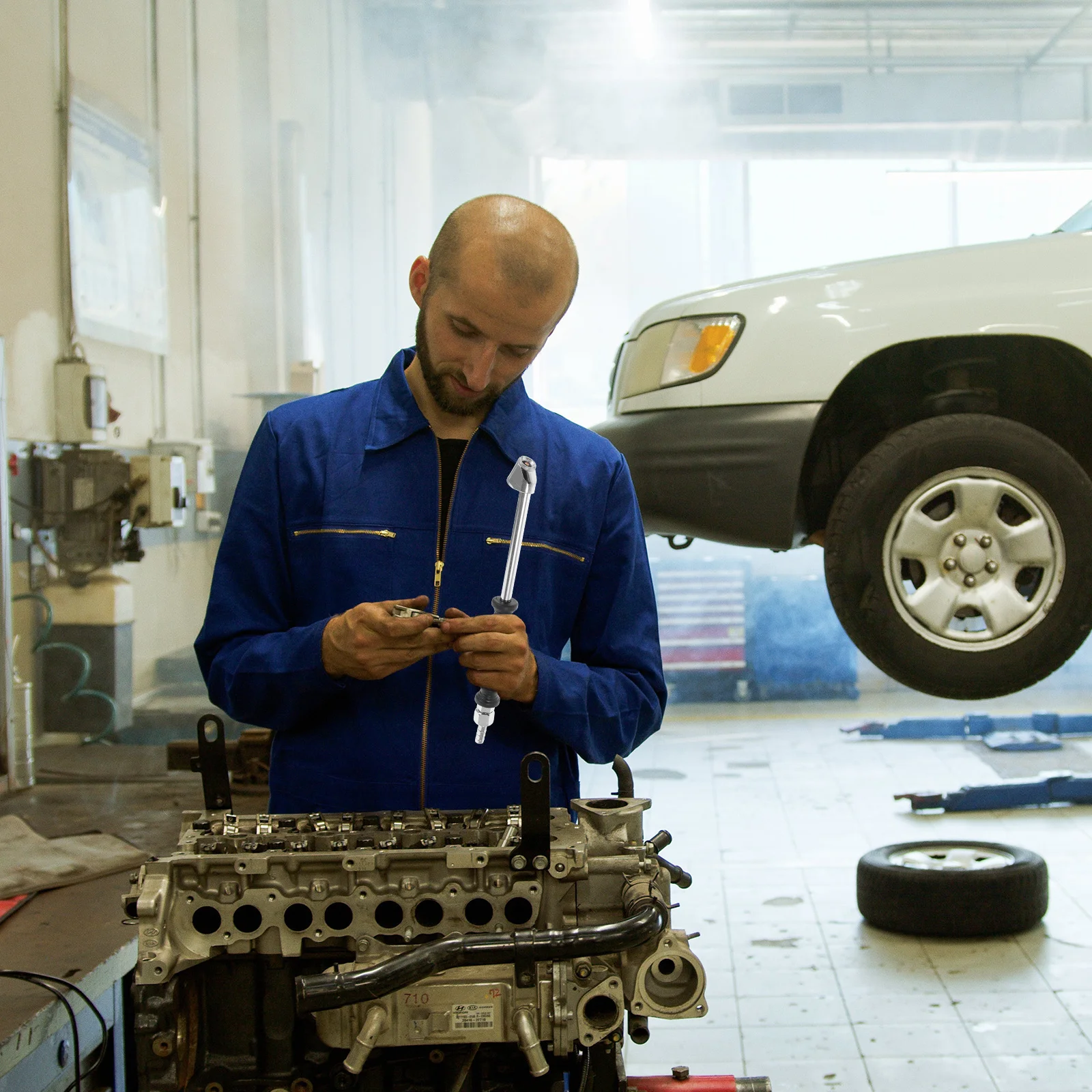 Zinc Alloy Tire Inflator Chuck with Hose Design for Secure Airtight Connection Compatible with Car Air Pressure Gauges
Zinc Alloy Tire Inflator Chuck with Hose Design for Secure Airtight Connection Compatible with Car Air Pressure Gauges