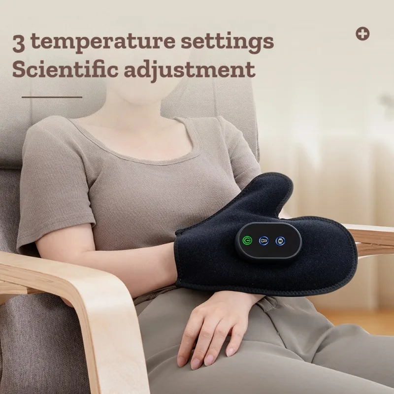 Portable Wireless Electric Hand Massager High Frequency Vibration Heating Bionic Hand Massage Device Relaxation Treatment
Portable Wireless Electric Hand Massager High Frequency Vibration Heating Bionic Hand Massage Device Relaxation Treatment