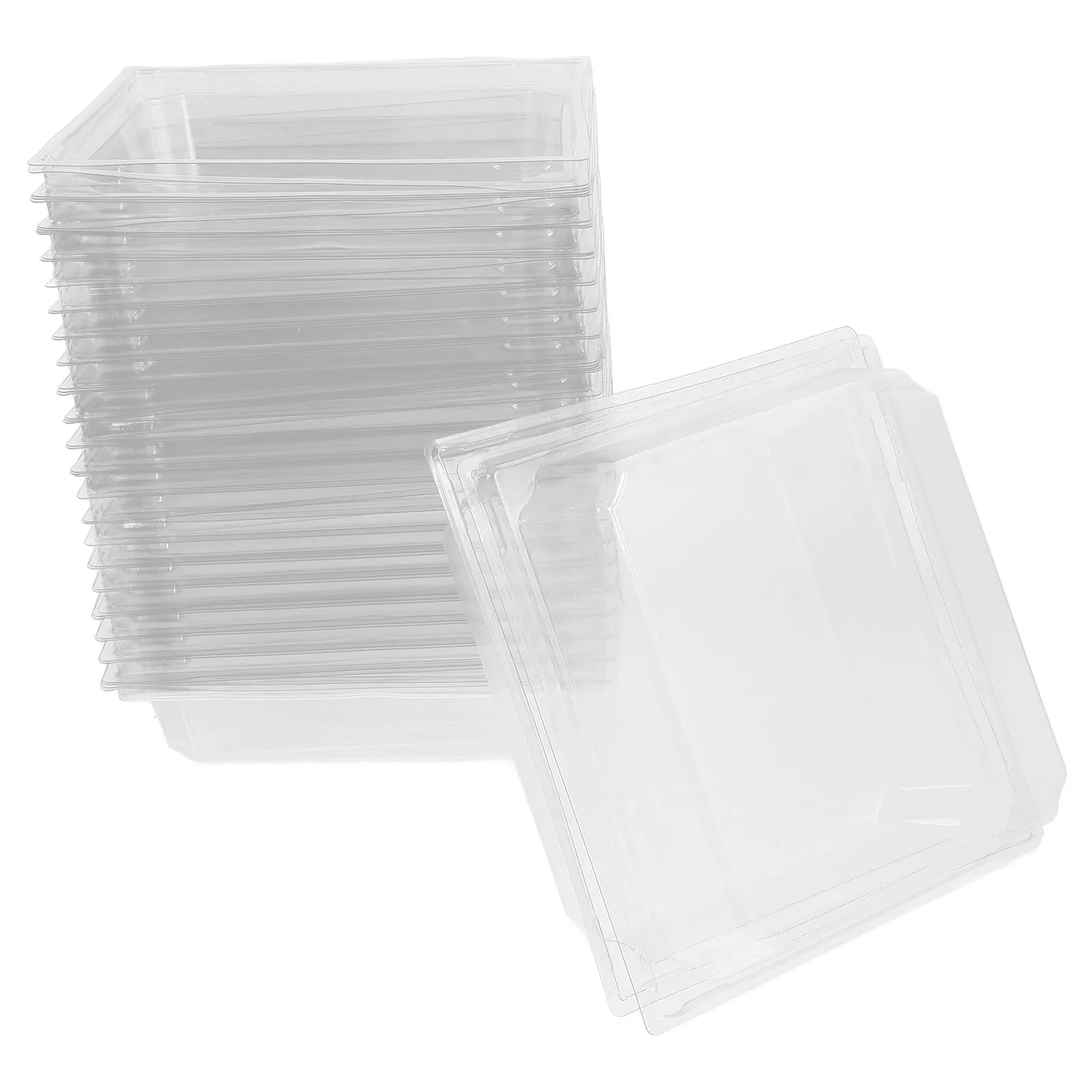 50pcs Small Cake Boxes Bakery Boxes For Sandwich Cookies Pastry Dessert Storage Transparent Portable Packaging Mousse Holder
50pcs Small Cake Boxes Bakery Boxes For Sandwich Cookies Pastry Dessert Storage Transparent Portable Packaging Mousse Holder