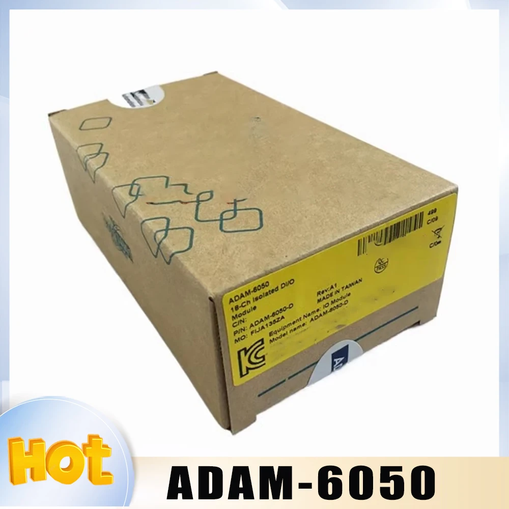 Для Advantech ADAM-6050 18-канальный изолированный цифровой модуль ввода-вывода, новый подлинный ADAM-6050-D
Для Advantech ADAM-6050 18-канальный изолированный цифровой модуль ввода-вывода, новый подлинный ADAM-6050-D