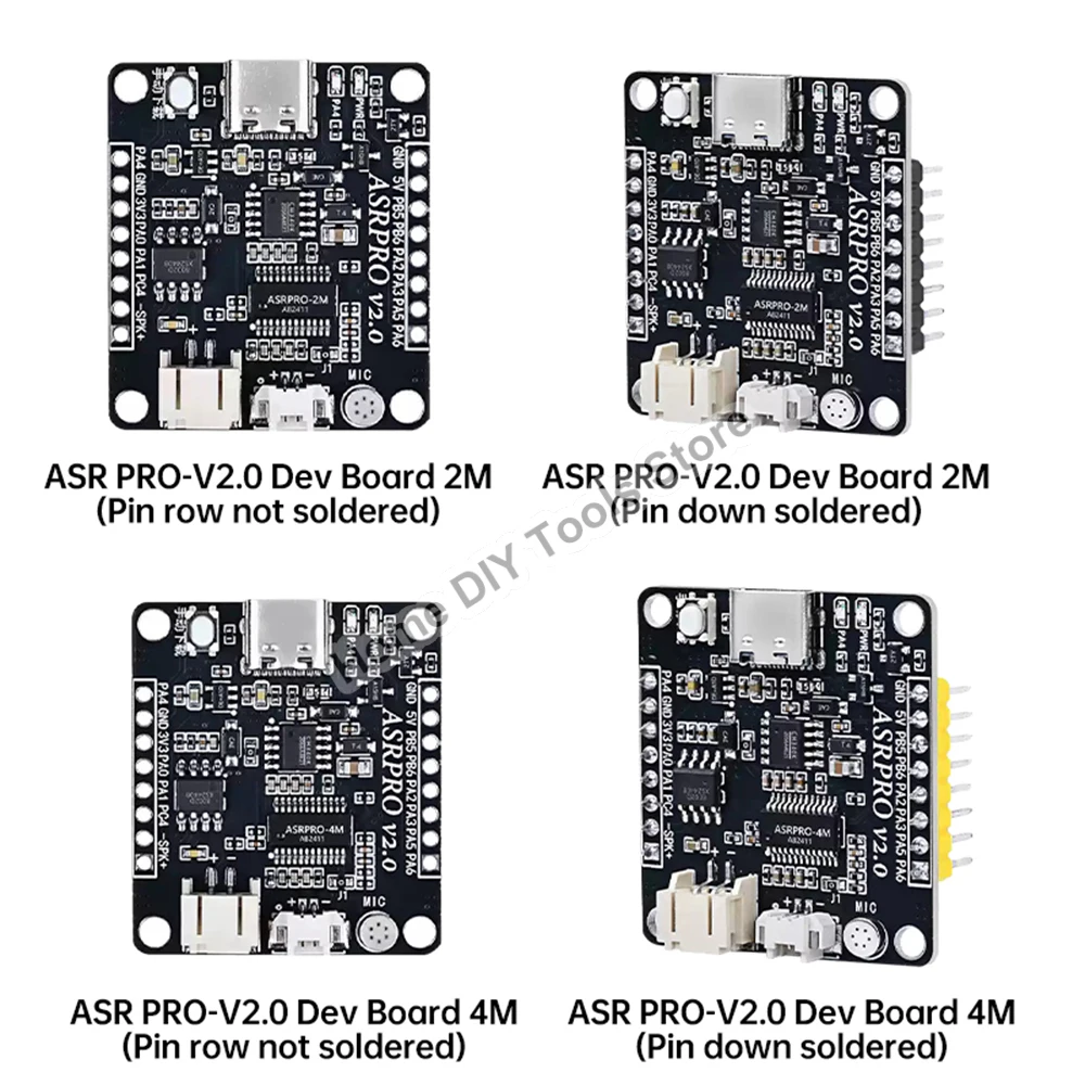 ASR PRO2.0 Speech Recognition Module Development Board Offline Intelligent Speech Recognition Module Core Board
ASR PRO2.0 Speech Recognition Module Development Board Offline Intelligent Speech Recognition Module Core Board