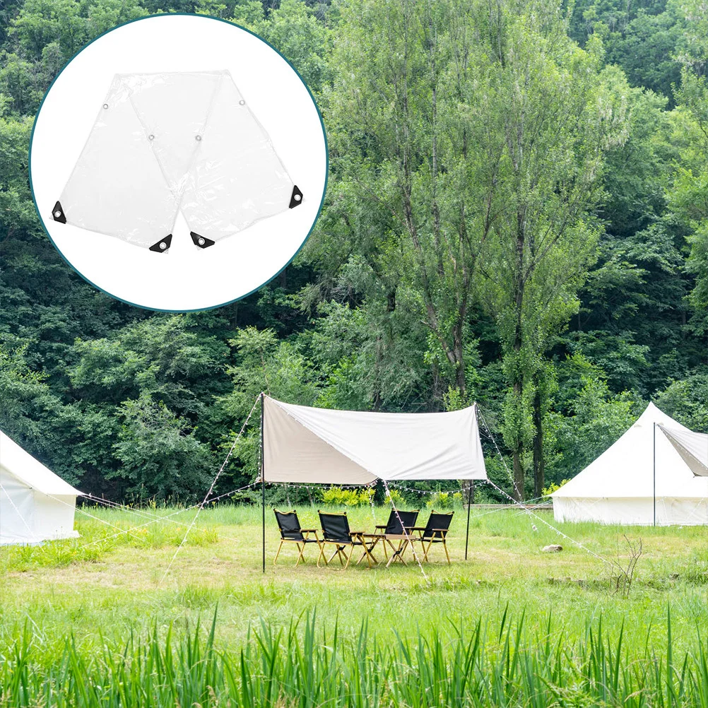 Heavy Duty Clear PVC Tarp Waterproof Outdoor Tent Camping Rain Shelter Tear Resistant Garden Sunshade Protective Cover
Heavy Duty Clear PVC Tarp Waterproof Outdoor Tent Camping Rain Shelter Tear Resistant Garden Sunshade Protective Cover
