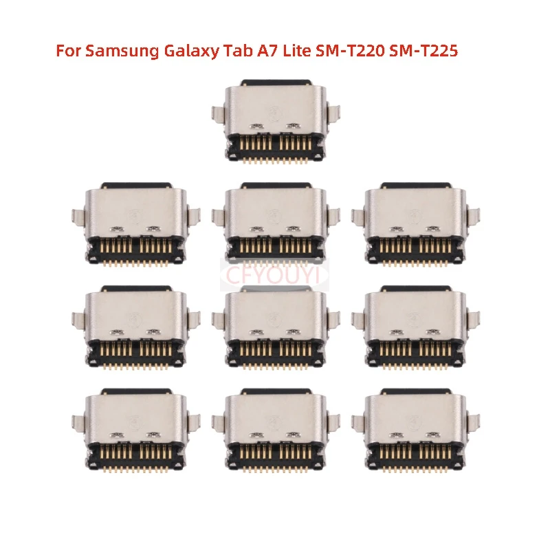 10PCS Charging Port Connector For Samsung Galaxy Tab A7 Lite SM-T220 SM-T225 USB Dock Connector Charger Replacement Part
10PCS Charging Port Connector For Samsung Galaxy Tab A7 Lite SM-T220 SM-T225 USB Dock Connector Charger Replacement Part