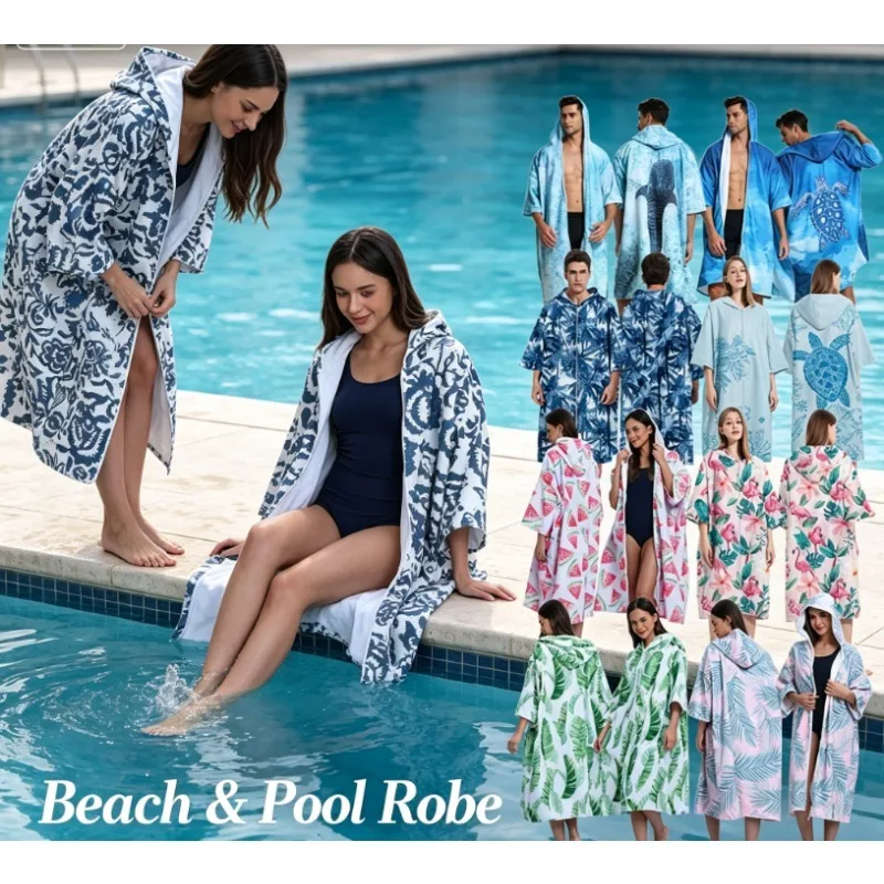 Adult Zipper Hooded Cloak Towel Swimming Beach or Bath Towel Microfiber Cloak Beach Bathrobe Zipper Adult Hooded Cloak
Adult Zipper Hooded Cloak Towel Swimming Beach or Bath Towel Microfiber Cloak Beach Bathrobe Zipper Adult Hooded Cloak
