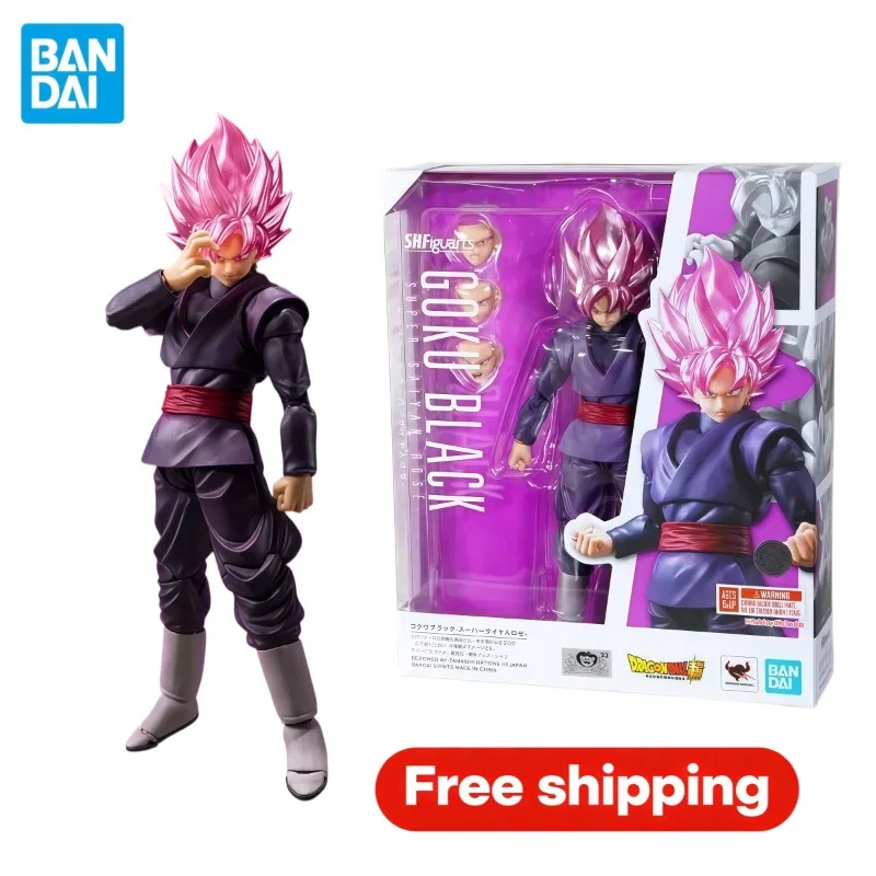 Original Bandai S.H.Figuarts Dragon Ball Super Goku Black Super Saiyan Rose Articulated Anime Action Figure Collectible With Box
Original Bandai S.H.Figuarts Dragon Ball Super Goku Black Super Saiyan Rose Articulated Anime Action Figure Collectible With Box