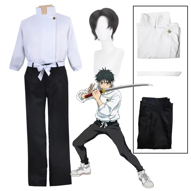 Костюм для косплея Okkotsu Yuta из аниме «джутсу», костюм для косплея Юты, око ко Су, топы, штаны, пояс, Униформа, костюм на Хэллоуин, вечерняя одежда
Костюм для косплея Okkotsu Yuta из аниме «джутсу», костюм для косплея Юты, око ко Су, топы, штаны, пояс, Униформа, костюм на Хэллоуин, вечерняя одежда