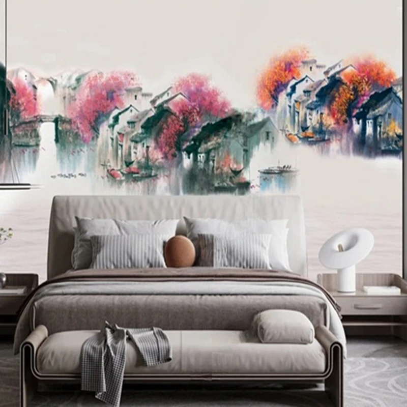 Custom Wall Murals & Wallpaper Chinese Style Mountain Landscape Wall Art for Home Decor Elegant TV Sofa Backdrop Wall Coverings
Custom Wall Murals & Wallpaper Chinese Style Mountain Landscape Wall Art for Home Decor Elegant TV Sofa Backdrop Wall Coverings