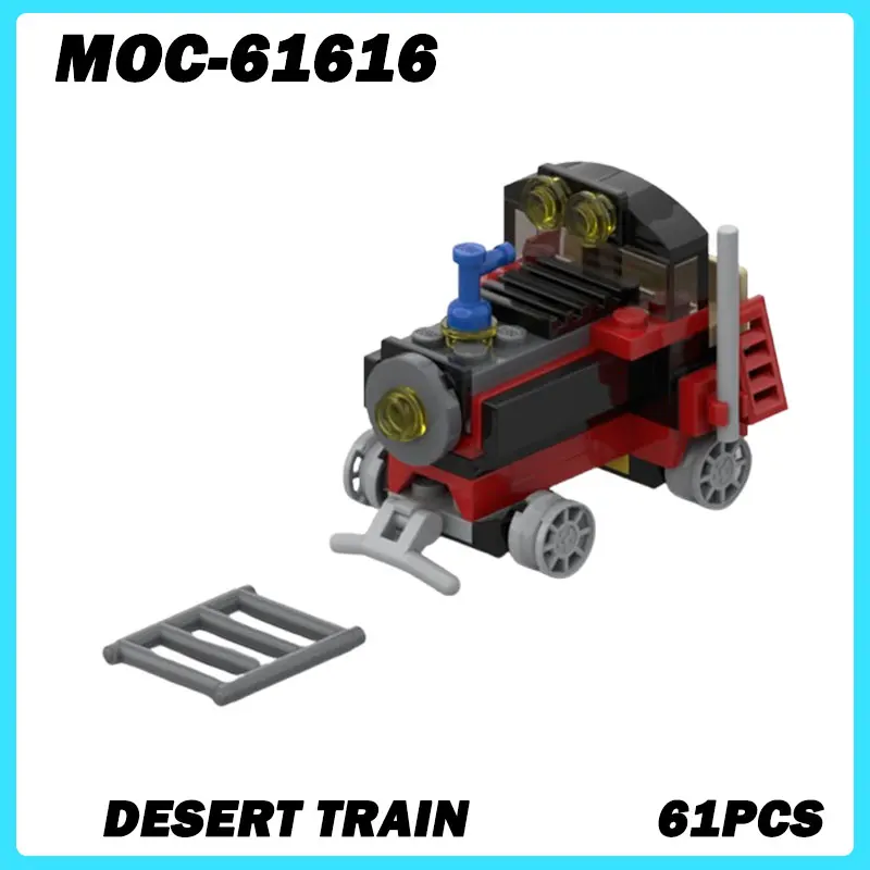 MOC-61616 Mini Train Series Desert Train Collectible Education Model Brick Puzzle Toy Children Birthday Gifts 61PCS
MOC-61616 Mini Train Series Desert Train Collectible Education Model Brick Puzzle Toy Children Birthday Gifts 61PCS