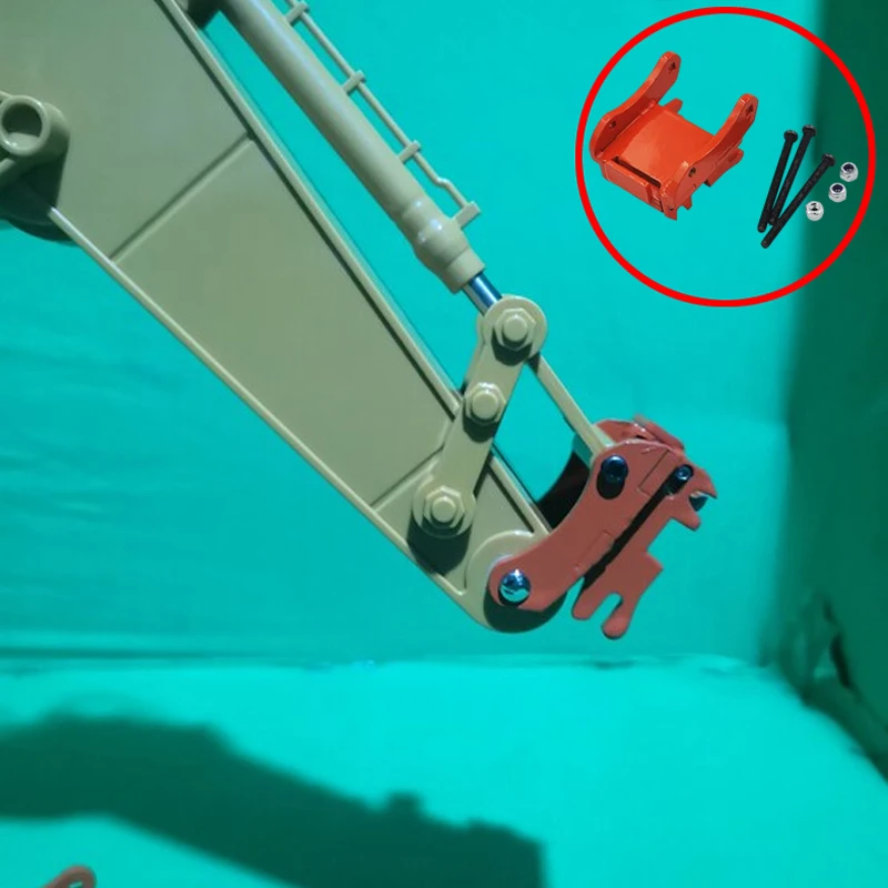 1PCS RC Excavator Universal Metal Bucket Changer Manual Quick Coupler For HuiNa 550/560/580/592 Series Engineering Vehicle Model
1PCS RC Excavator Universal Metal Bucket Changer Manual Quick Coupler For HuiNa 550/560/580/592 Series Engineering Vehicle Model