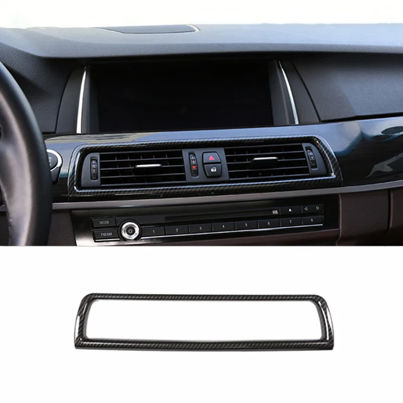 Цвет углеродного волокна, автомобильная консоль, центральный кондиционер, вентиляционная рамка, декоративная накладка для BMW 5 серии F10 2010-17, аксессуары для интерьера
Цвет углеродного волокна, автомобильная консоль, центральный кондиционер, вентиляционная рамка, декоративная накладка для BMW 5 серии F10 2010-17, аксессуары для интерьера