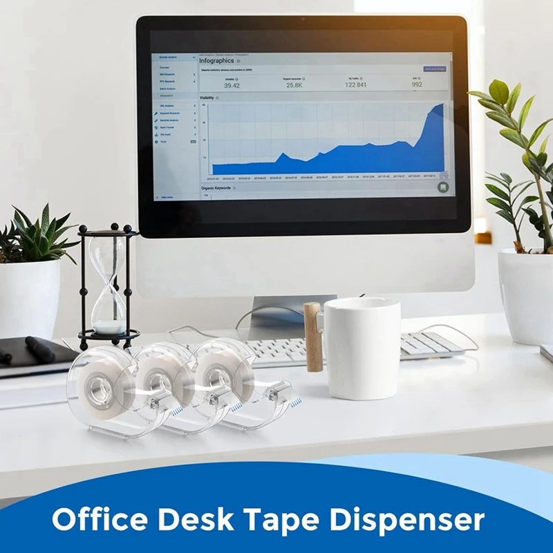 Practical-Transparent Tape With Dispenser And Refills,Use For Gift Wrapping,Home,School And Office Supplies,0.7X1000 Inch, 8 Pac
Practical-Transparent Tape With Dispenser And Refills,Use For Gift Wrapping,Home,School And Office Supplies,0.7X1000 Inch, 8 Pac