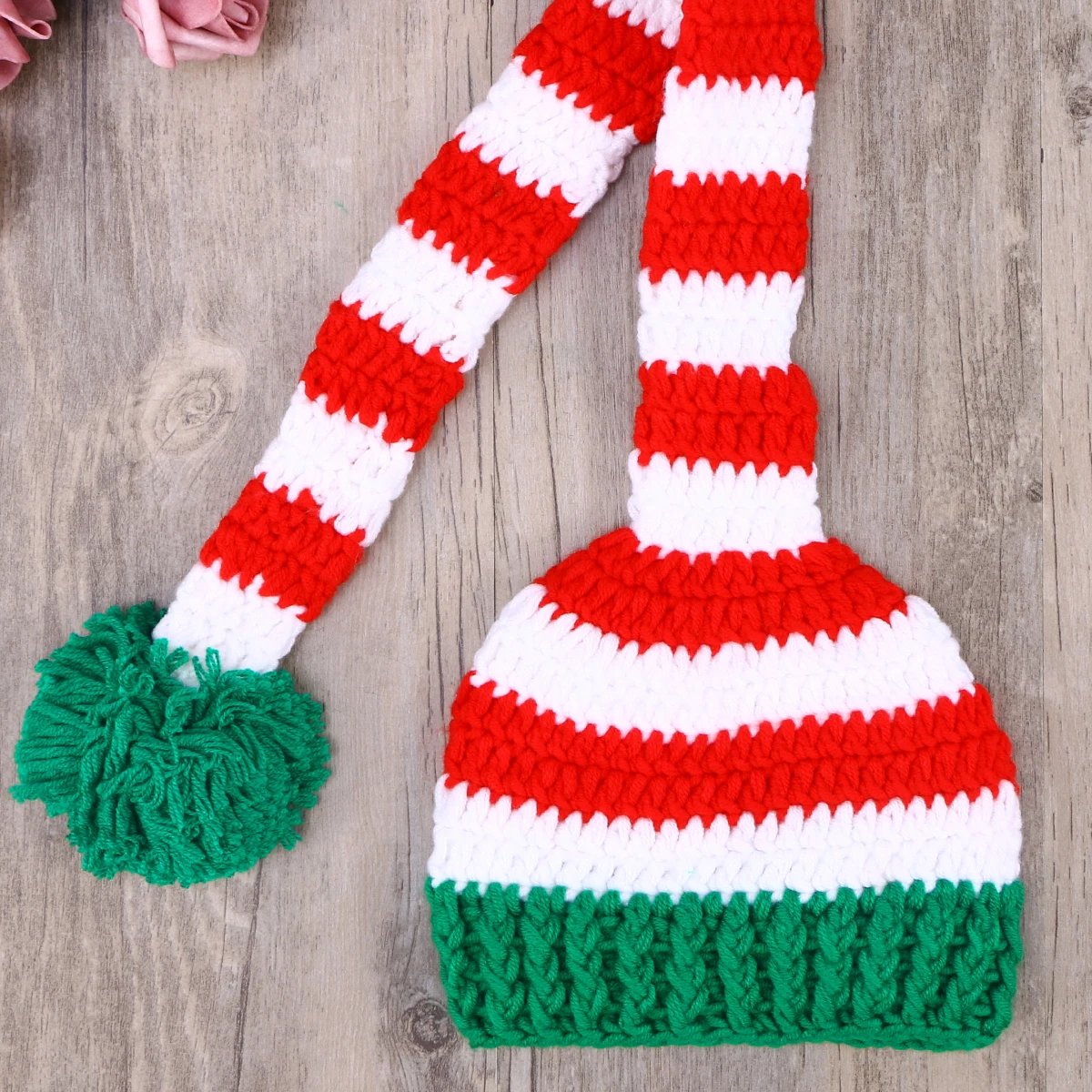 Newborn Photography Hat Handmade Crochet Long Tail Beanie For 0-10 Months Babies Infant Photo Prop Breathable Elastic
Newborn Photography Hat Handmade Crochet Long Tail Beanie For 0-10 Months Babies Infant Photo Prop Breathable Elastic