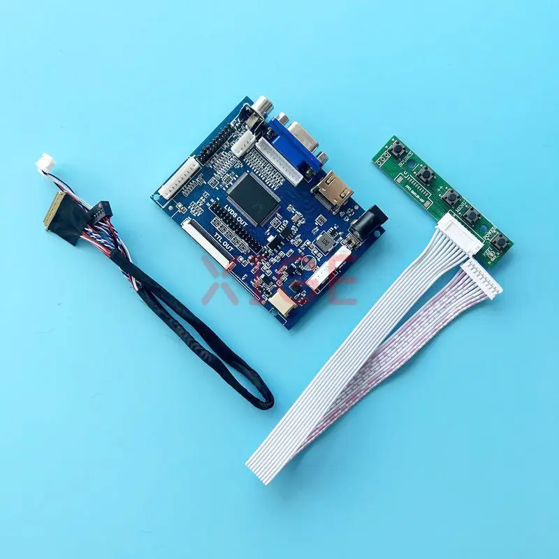For NT116WHM M116NWR1 Driver Controller Board Laptop Display 1366*768 LVDS 40 Pin 11.6" VGA 2AV DIY Assembly Kit Compatible-HDMI
For NT116WHM M116NWR1 Driver Controller Board Laptop Display 1366*768 LVDS 40 Pin 11.6" VGA 2AV DIY Assembly Kit Compatible-HDMI