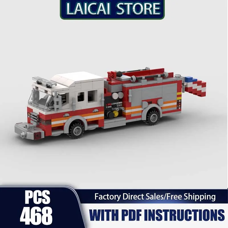 Urban Car Moc Building Bricks Engine 64 Fire Fighting Model Building Technology Modular Block DIY Christmas Toy Holiday Gifts
Urban Car Moc Building Bricks Engine 64 Fire Fighting Model Building Technology Modular Block DIY Christmas Toy Holiday Gifts