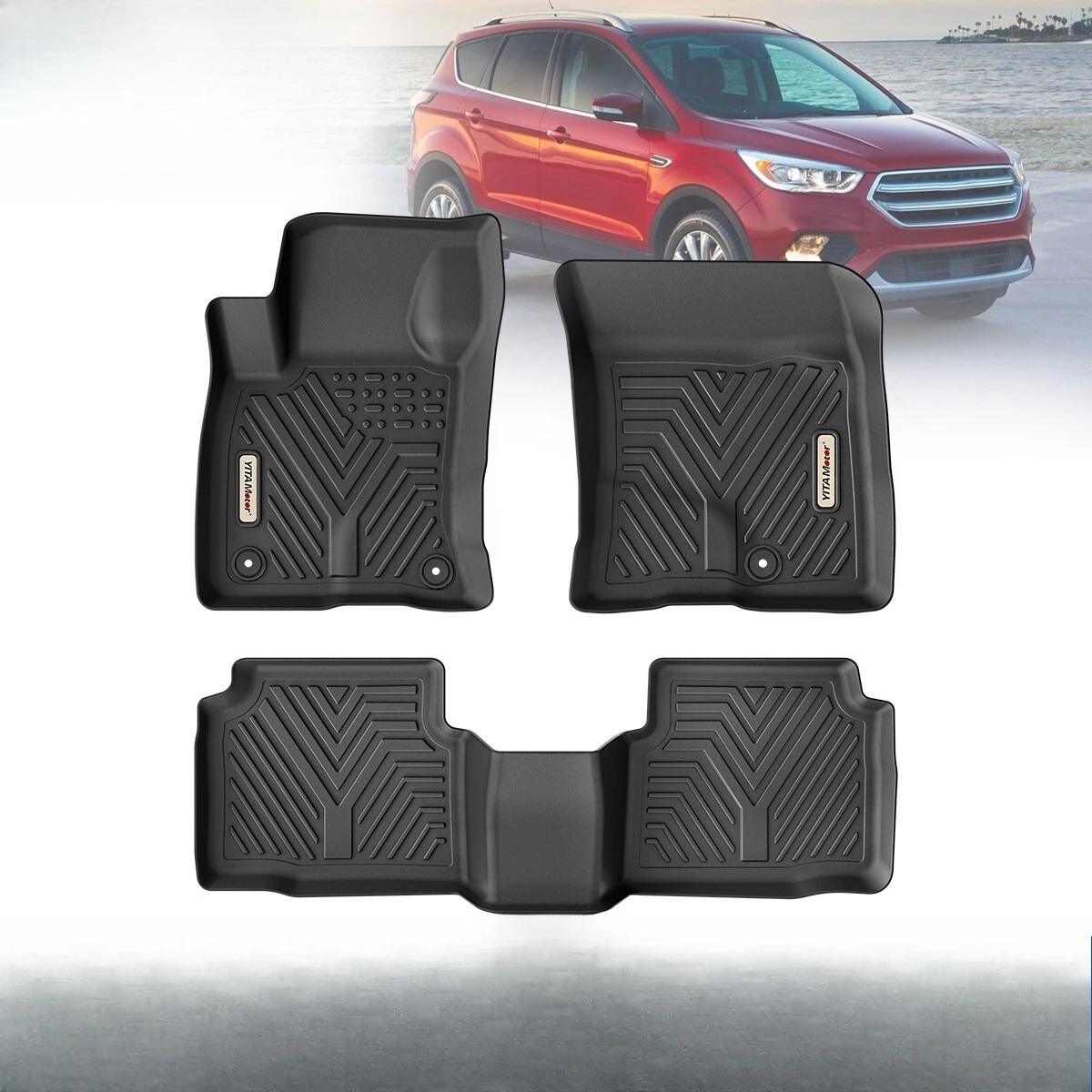 3D Floor Mats For 2020- 2025 2026 Ford Escape All Weather TPE Rubber Floor Liner
3D Floor Mats For 2020- 2025 2026 Ford Escape All Weather TPE Rubber Floor Liner