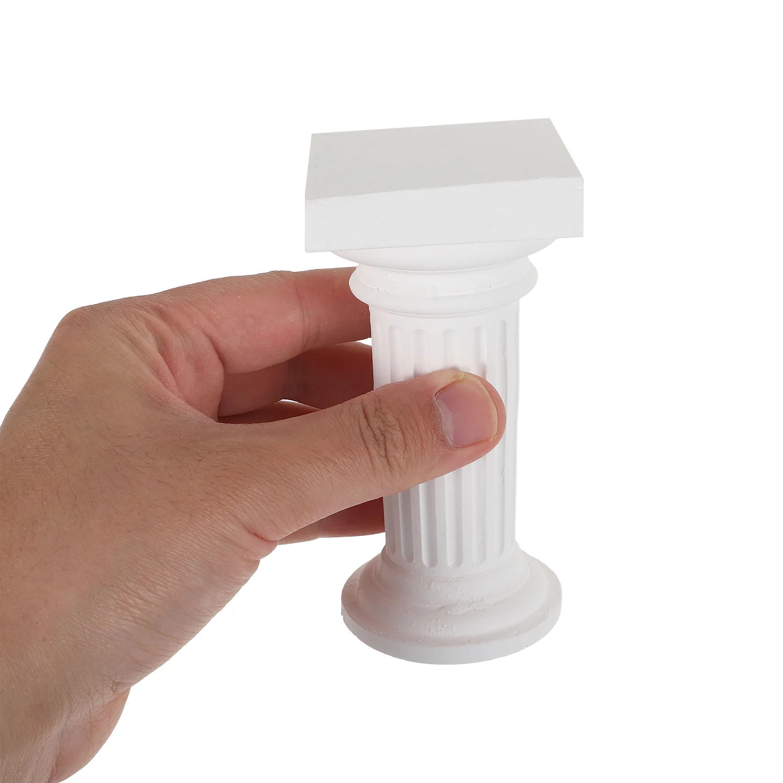 Roman Pillar Decor Gypsum Sculpture Elegant Design DIY Crafts Miniature Column Desk Decoration Home Interior Photo Prop
Roman Pillar Decor Gypsum Sculpture Elegant Design DIY Crafts Miniature Column Desk Decoration Home Interior Photo Prop