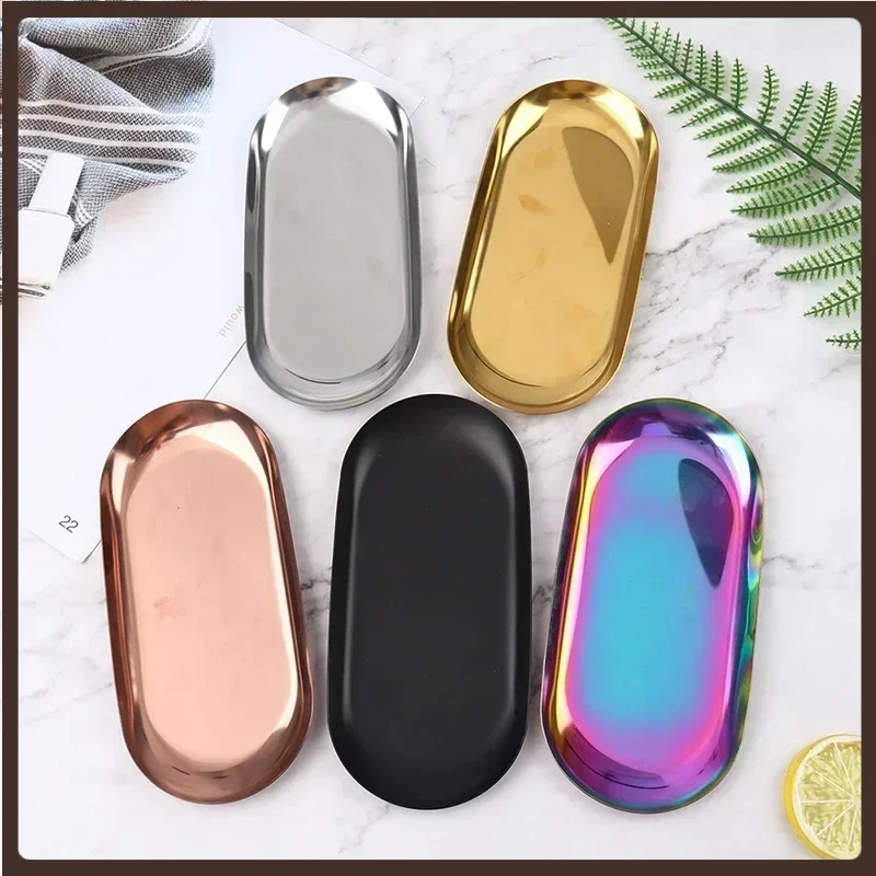 Stainless Steel European Jewelry Storage Tray Metal Cosmetic Storage Oval Cake Fruit Dessert Tray Snack Plate Kitchen Organizer
Stainless Steel European Jewelry Storage Tray Metal Cosmetic Storage Oval Cake Fruit Dessert Tray Snack Plate Kitchen Organizer
