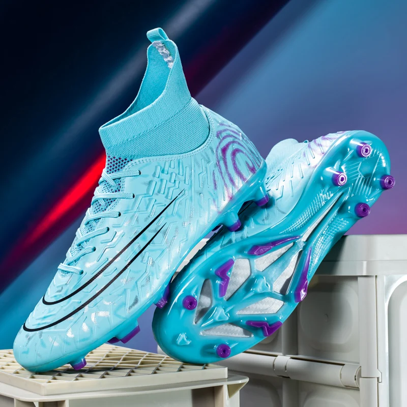 2024 Men's Soccer Shoes Large Size Ultralight Football Boots Boys Sneakers Non-Slip AG/TF Soccer Cleats Ankle Boots Unisex
2024 Men's Soccer Shoes Large Size Ultralight Football Boots Boys Sneakers Non-Slip AG/TF Soccer Cleats Ankle Boots Unisex