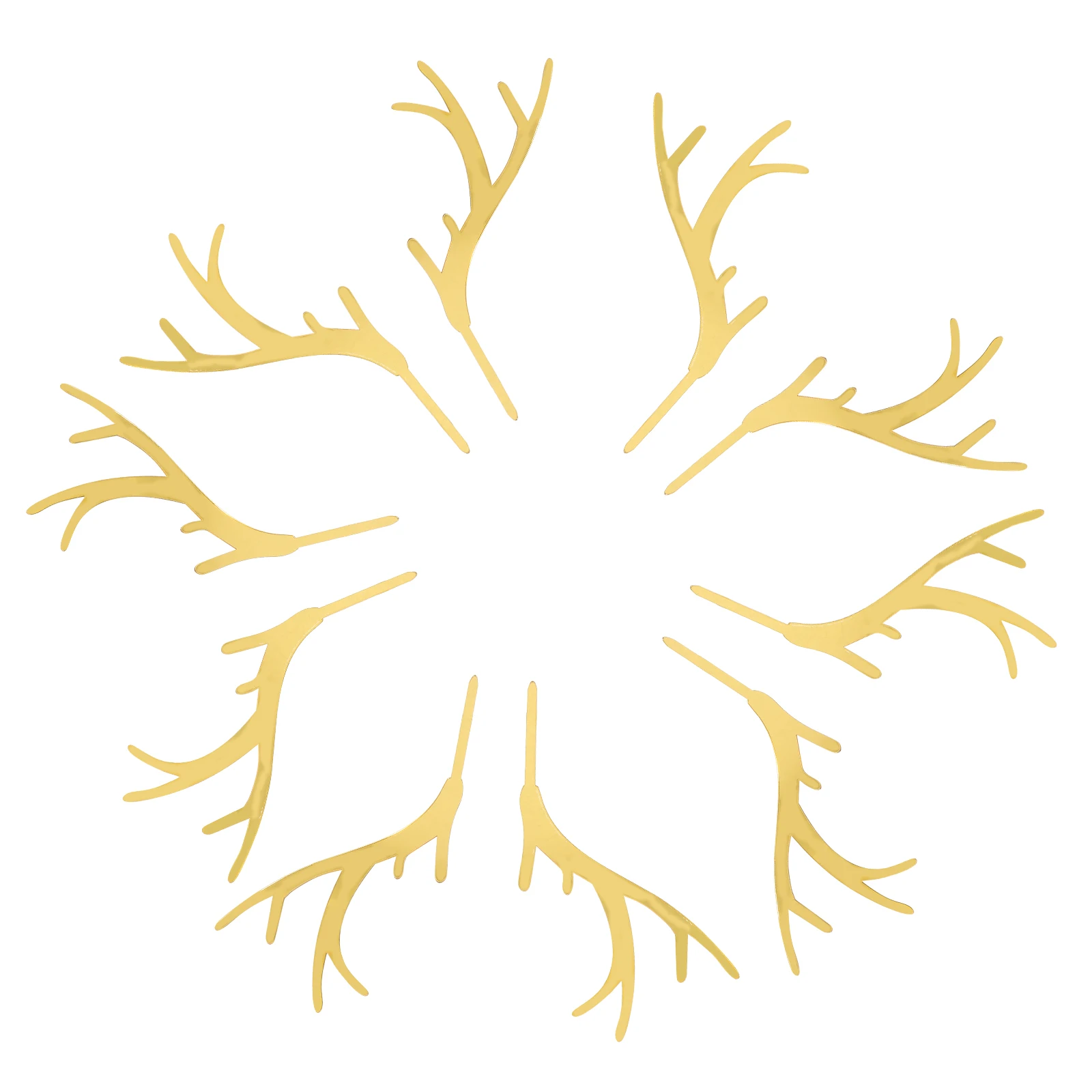 30pcs Acrylic Antler Cake Decoration Picks Golden Christmas Cupcake Toppers Birthday Dessert Decorations Party Supplies
30pcs Acrylic Antler Cake Decoration Picks Golden Christmas Cupcake Toppers Birthday Dessert Decorations Party Supplies
