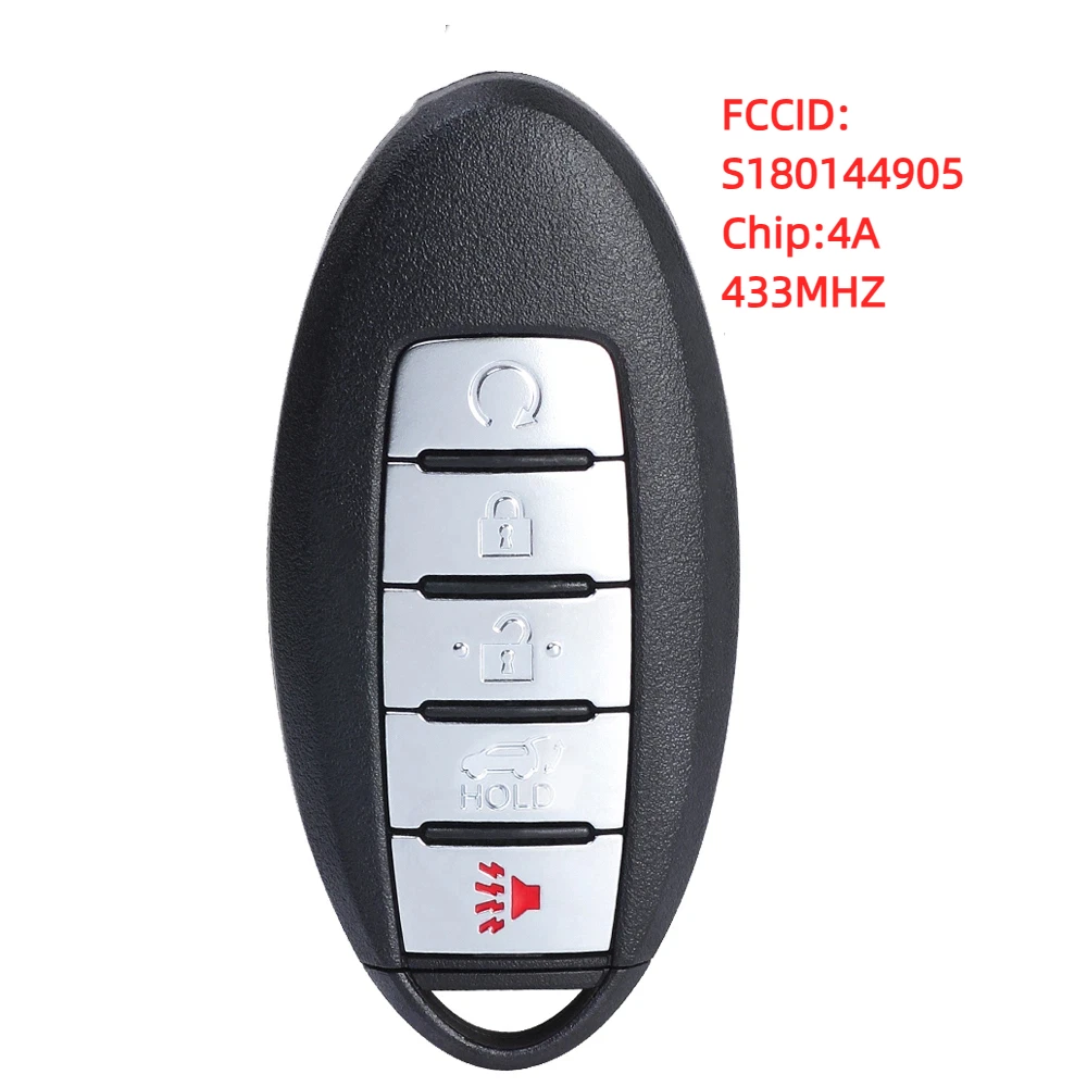 For Nissan Murano Pathfinder 2015 2016 2017 2018 2019 2020 2021 Smart Remote Key Fob 433.92MHz S180144905
For Nissan Murano Pathfinder 2015 2016 2017 2018 2019 2020 2021 Smart Remote Key Fob 433.92MHz S180144905