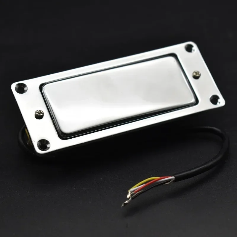 LP mini electric guitar pickup 68 * 29MM mini dual coil pickup 4 core wire can be cut single, chrome frame
LP mini electric guitar pickup 68 * 29MM mini dual coil pickup 4 core wire can be cut single, chrome frame