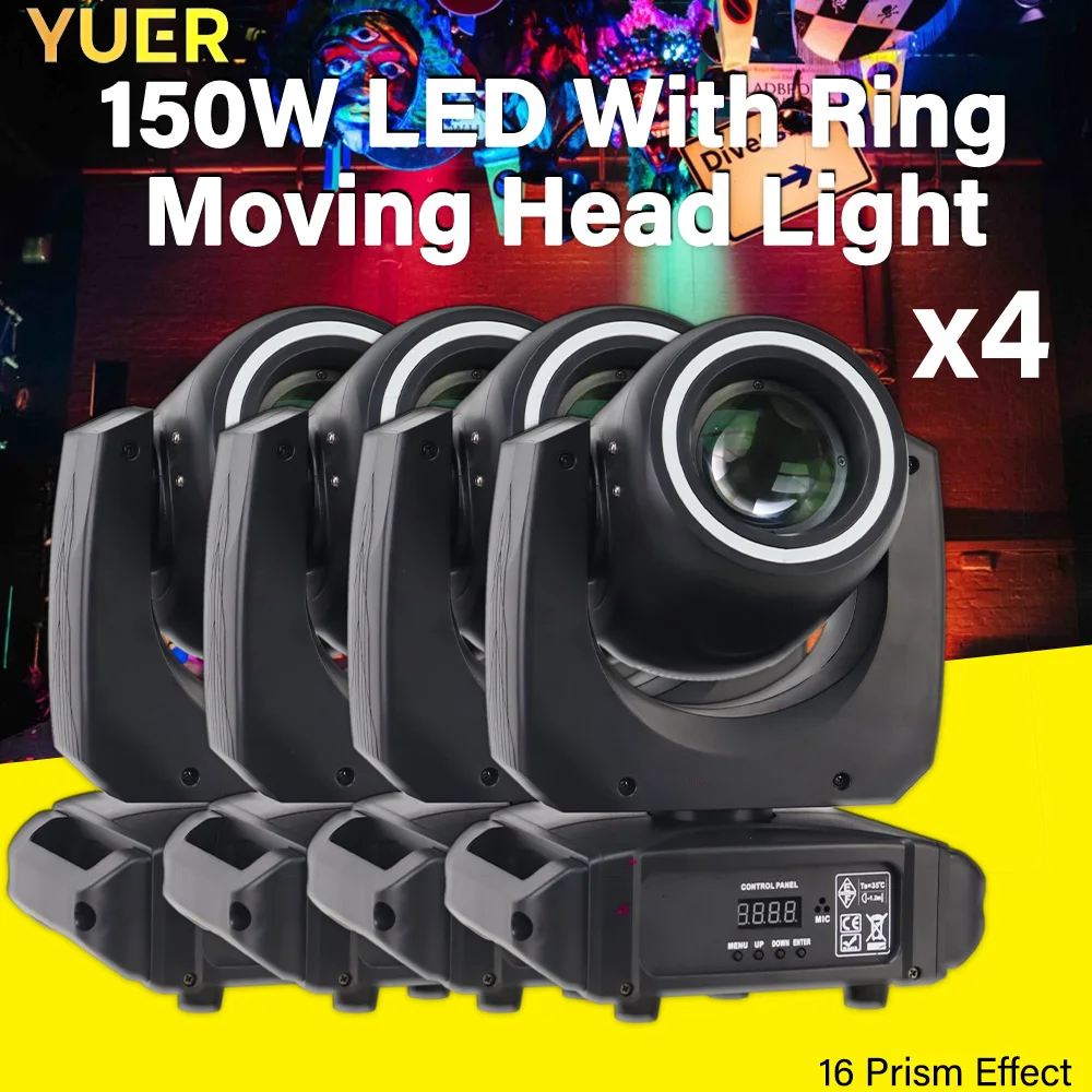 YUER 4 шт. 200 Вт светодиодный Stage светильник 150W White светильник RGB светодиодный Bands 16 Prism Effect 7 цветов 7 узоров DMX 19 Channe для телефона DJ
YUER 4 шт. 200 Вт светодиодный Stage светильник 150W White светильник RGB светодиодный Bands 16 Prism Effect 7 цветов 7 узоров DMX 19 Channe для телефона DJ