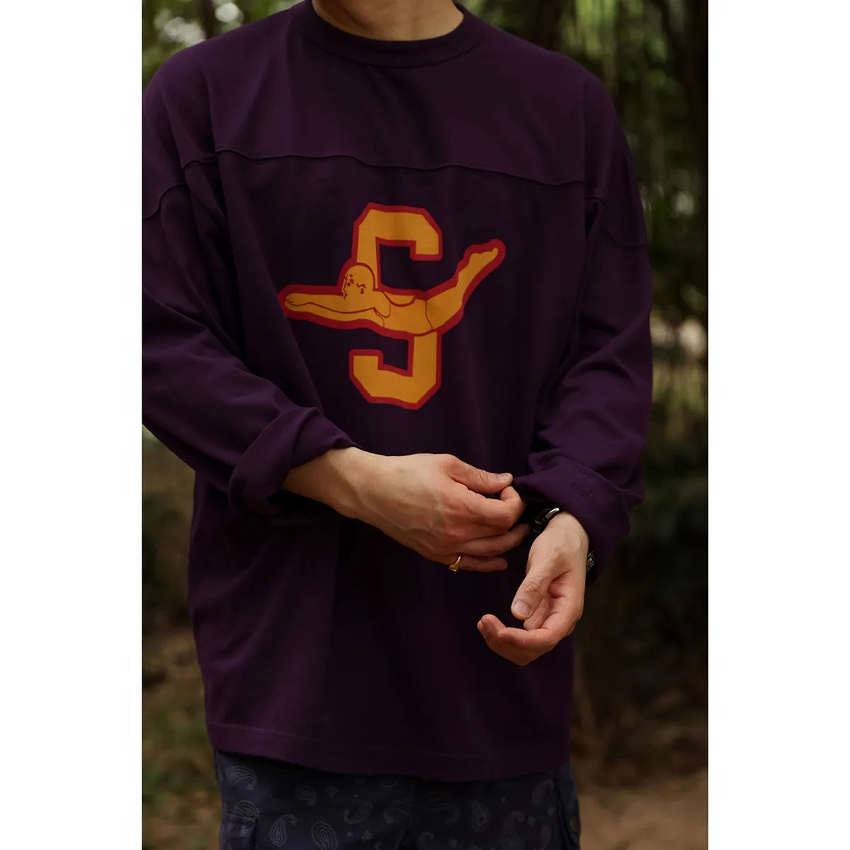 Футболка Secondorder SS23 Heavyweight Vintage Football Tee оверсайз в стиле ретро с длинным рукавом для регби
Футболка Secondorder SS23 Heavyweight Vintage Football Tee оверсайз в стиле ретро с длинным рукавом для регби