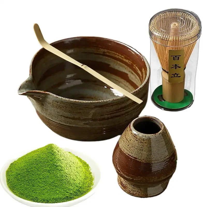 Matcha Set Black Ceramic Match Bowl and Whisk Holder Set or Bamboo Matcha Whisk Scoop Japanese Tea Set
Matcha Set Black Ceramic Match Bowl and Whisk Holder Set or Bamboo Matcha Whisk Scoop Japanese Tea Set