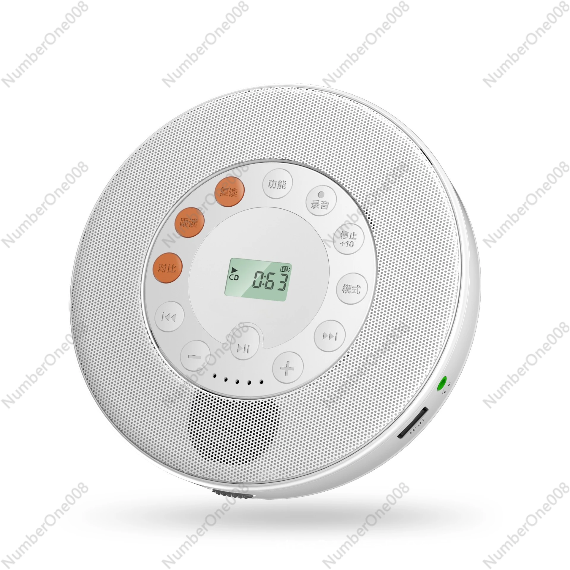 Портативный музыкальный проигрыватель 5-в-1, домашний CD-бумбокс с Bluetooth, USB, MP3, функцией повтора A-B и FM-радио для учебы и развлечений
Портативный музыкальный проигрыватель 5-в-1, домашний CD-бумбокс с Bluetooth, USB, MP3, функцией повтора A-B и FM-радио для учебы и развлечений