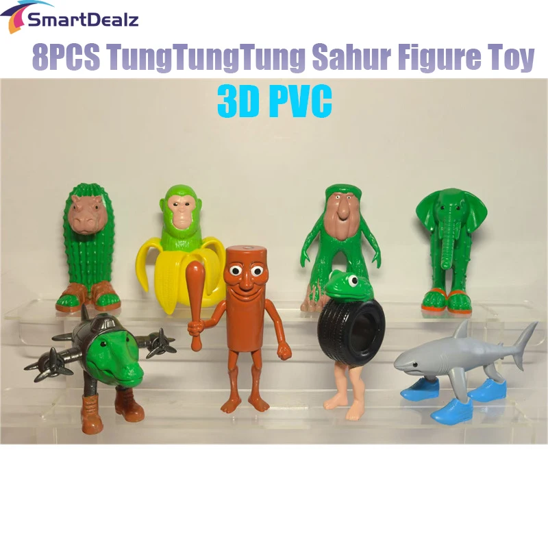 8PCS TungTungTung Sahur Figure Toy Model Anime Cartoon Action Figures BombardiroCrocodilo Tralalerotralala Blind Box Model
8PCS TungTungTung Sahur Figure Toy Model Anime Cartoon Action Figures BombardiroCrocodilo Tralalerotralala Blind Box Model