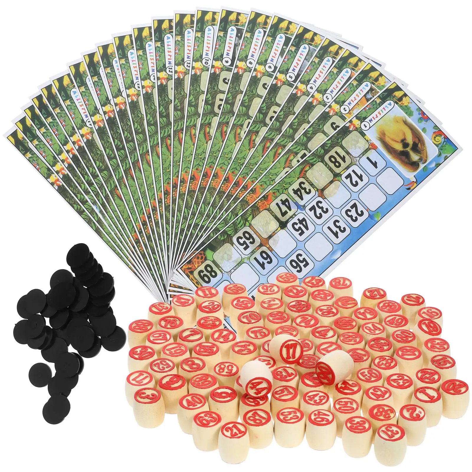 Wooden Russian Numbers 2cm Diameter Pieces Bingo Game Set Party Game Props Household Bingo Cards Interactive Family
Wooden Russian Numbers 2cm Diameter Pieces Bingo Game Set Party Game Props Household Bingo Cards Interactive Family