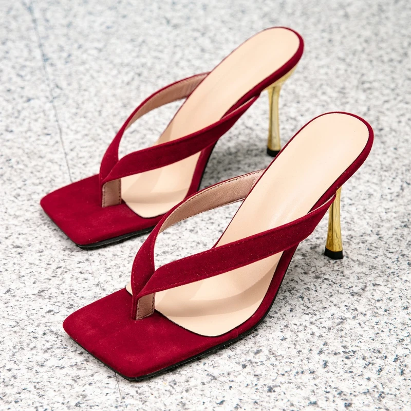 Новинка 2023 года, шлепанцы на золотом каблуке, женские туфли-лодочки с квадратным носком, летние шлепанцы, сексуальные шлепанцы на тонком высоком каблуке Claquette Femme
Новинка 2023 года, шлепанцы на золотом каблуке, женские туфли-лодочки с квадратным носком, летние шлепанцы, сексуальные шлепанцы на тонком высоком каблуке Claquette Femme