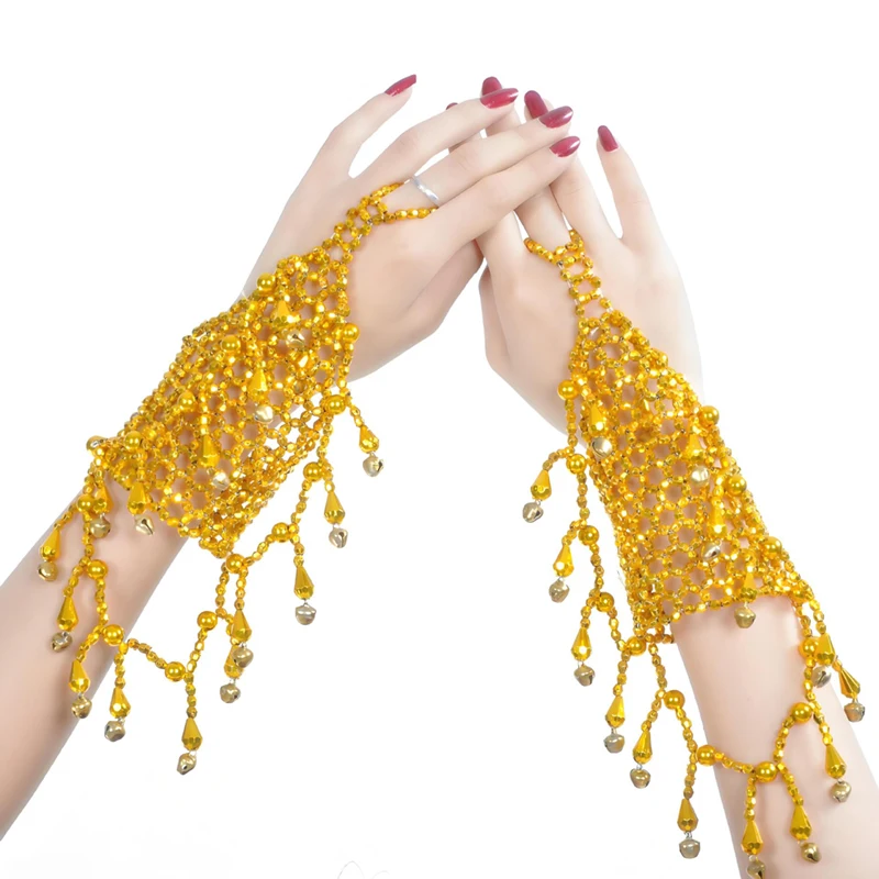 Belly Dance Middle Finger Bell Bracelet Indian Dance Jewelry Professional Performance Women handmade Bead Bracelets Accessories
Belly Dance Middle Finger Bell Bracelet Indian Dance Jewelry Professional Performance Women handmade Bead Bracelets Accessories