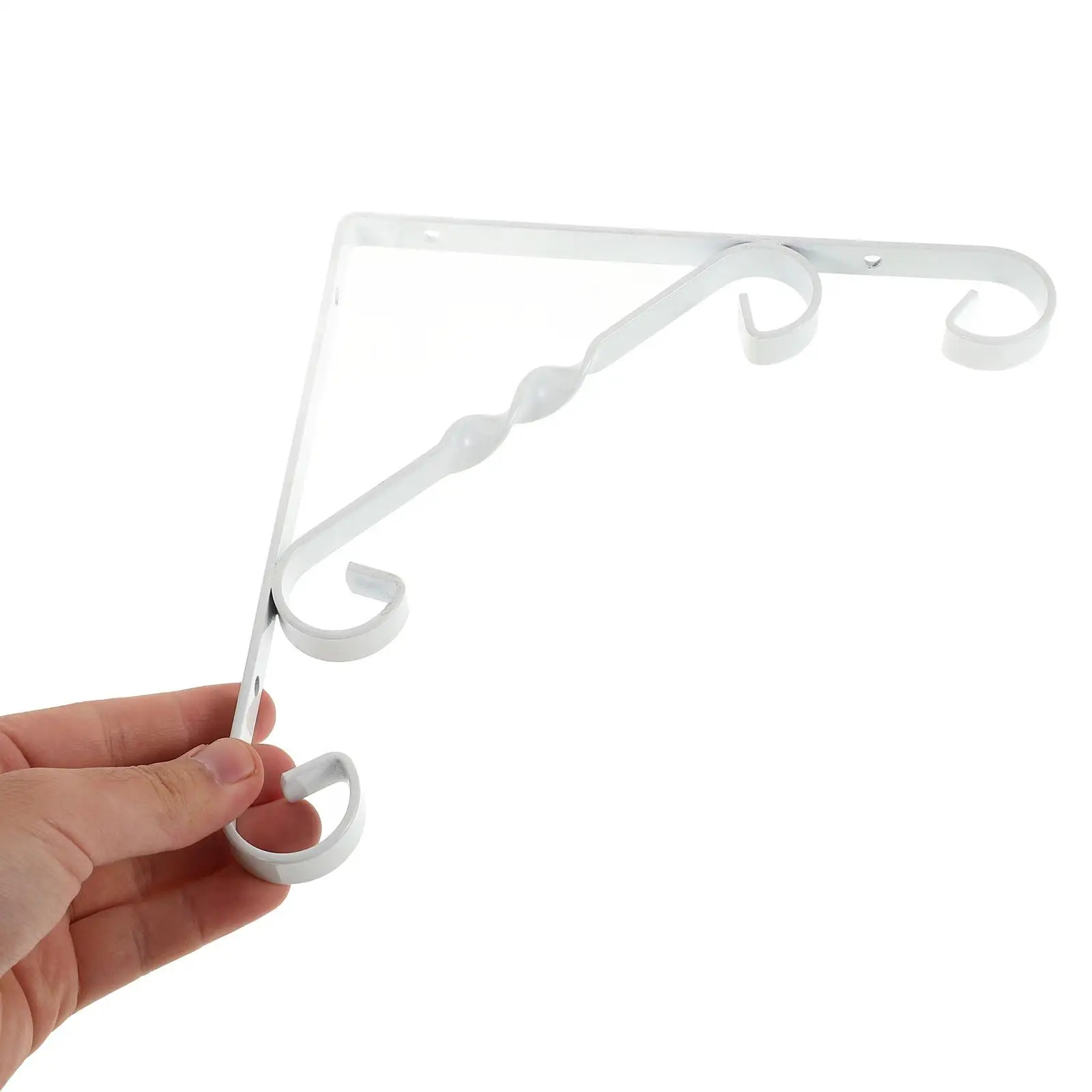 Metal Flowerpot Stand Wall Mounted Iron Hanger White Plant Rack Shelf Durable Stable Space Saving Balcony Garden Display Storage
Metal Flowerpot Stand Wall Mounted Iron Hanger White Plant Rack Shelf Durable Stable Space Saving Balcony Garden Display Storage