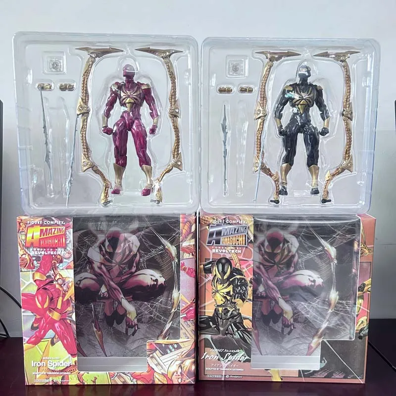 New Amazing Yamaguchi Animation Figurine Kaiyodo Iron Spiderman Action Figure Model Toys Collection Doll Desk Decor For Friends
New Amazing Yamaguchi Animation Figurine Kaiyodo Iron Spiderman Action Figure Model Toys Collection Doll Desk Decor For Friends