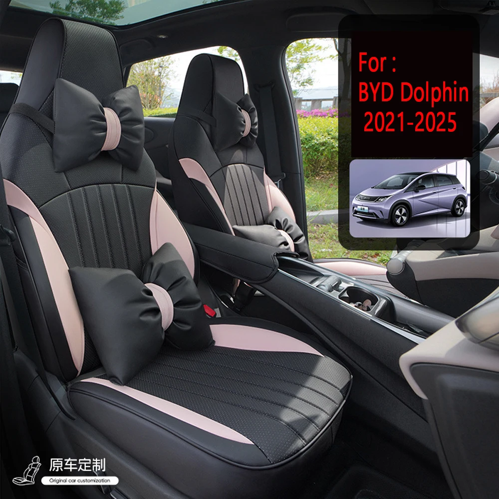 Чехол на автомобильное сиденье Specific Customize для BYD Dolphin 2021 2022 2023 2024 2025 года, полностью покрытый спереди и сзади, полный комплект
Чехол на автомобильное сиденье Specific Customize для BYD Dolphin 2021 2022 2023 2024 2025 года, полностью покрытый спереди и сзади, полный комплект