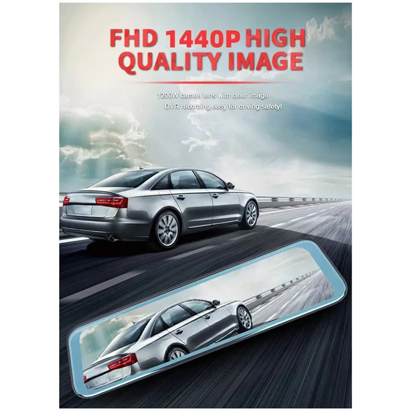 【Must-Haves】10-Inch WIFI Driving Recorder 4K HD Full Screen Front And Rear Dual Recording Mobile Phone WIFI
【Must-Haves】10-Inch WIFI Driving Recorder 4K HD Full Screen Front And Rear Dual Recording Mobile Phone WIFI