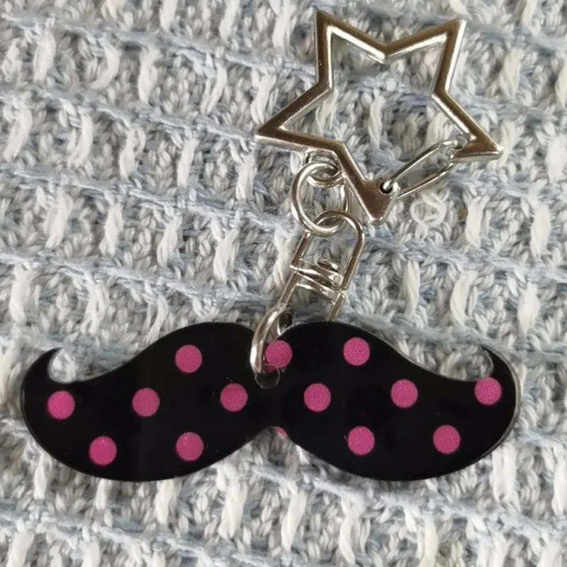1/3Pcs Cute Polka Dot Beard Keychain Fashion Backpack Pendant Accessories Kawaii Harajuku Phone Bag Keyrings Decor Accessories
1/3Pcs Cute Polka Dot Beard Keychain Fashion Backpack Pendant Accessories Kawaii Harajuku Phone Bag Keyrings Decor Accessories