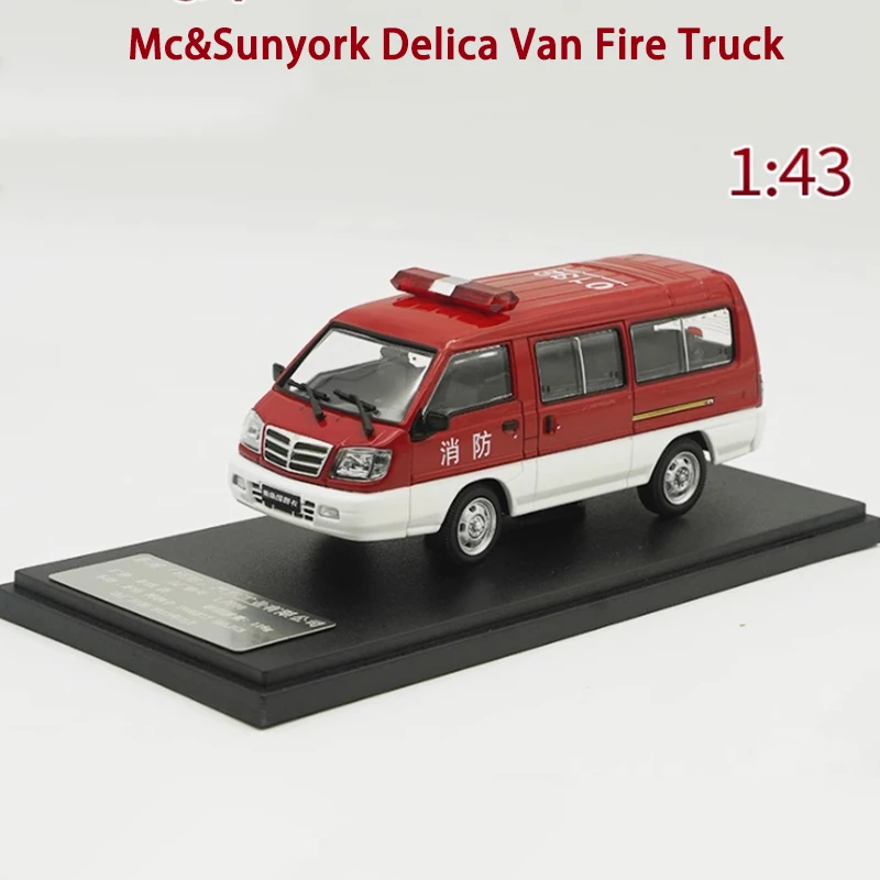 Diecast 1:43 Scale Mc&Sunyork Delica Van Fire Truck Alloy Car Model Hobby Collection Decoration Boy Gift Toy Static Display
Diecast 1:43 Scale Mc&Sunyork Delica Van Fire Truck Alloy Car Model Hobby Collection Decoration Boy Gift Toy Static Display