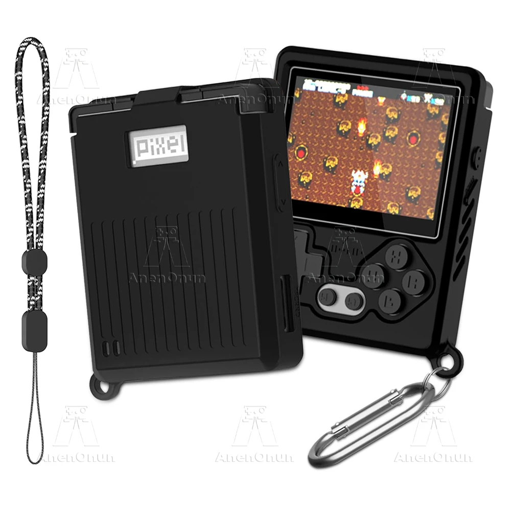 GKD Pixel 2 Silicone Case with Lanyard & Carabiner Scratch-Resistant Shockproof Anti-Slip All-Round Protection Soft Shell Cover
GKD Pixel 2 Silicone Case with Lanyard & Carabiner Scratch-Resistant Shockproof Anti-Slip All-Round Protection Soft Shell Cover