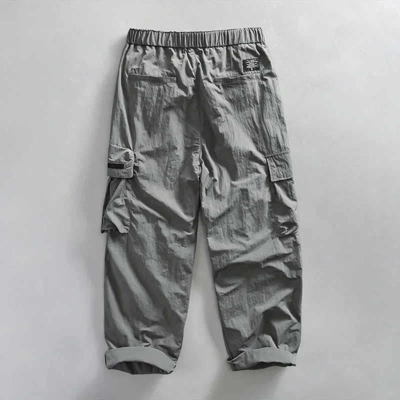 2024 Spring Autumn New Casual Cargo Pants Men Clothing Joggers Elastic Waist Soft Retro Streetwear Trousers AZ659
2024 Spring Autumn New Casual Cargo Pants Men Clothing Joggers Elastic Waist Soft Retro Streetwear Trousers AZ659