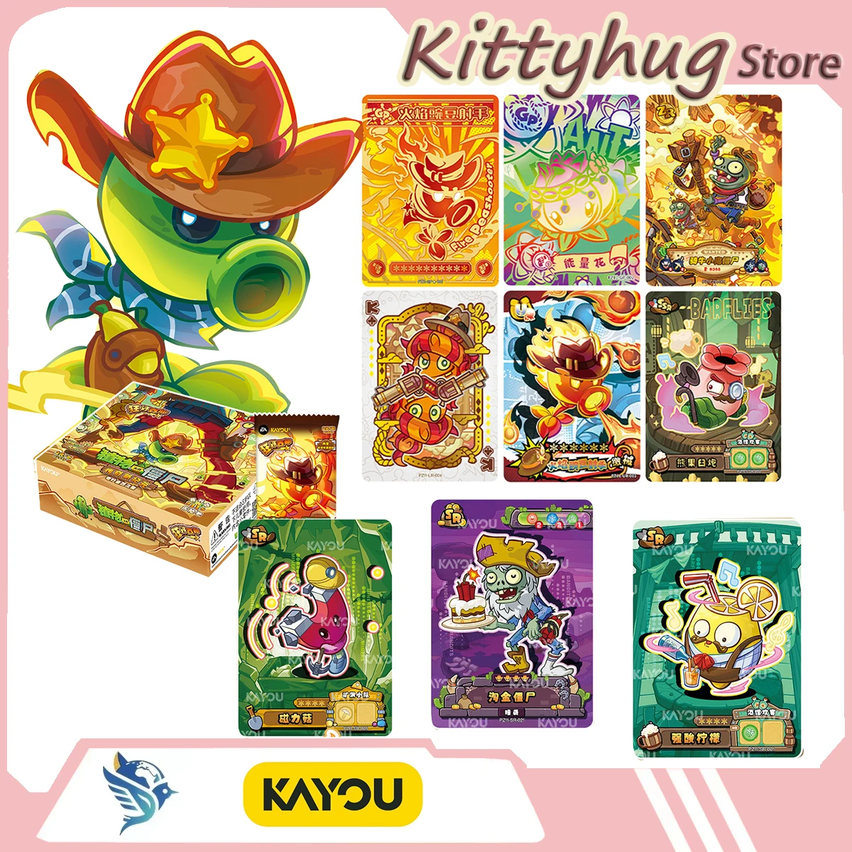 Kayou Plants Vs. Zombies Collectible Card Time Travel Adventure 11th Round Gp Official Game Accessories Cards
Kayou Plants Vs. Zombies Collectible Card Time Travel Adventure 11th Round Gp Official Game Accessories Cards