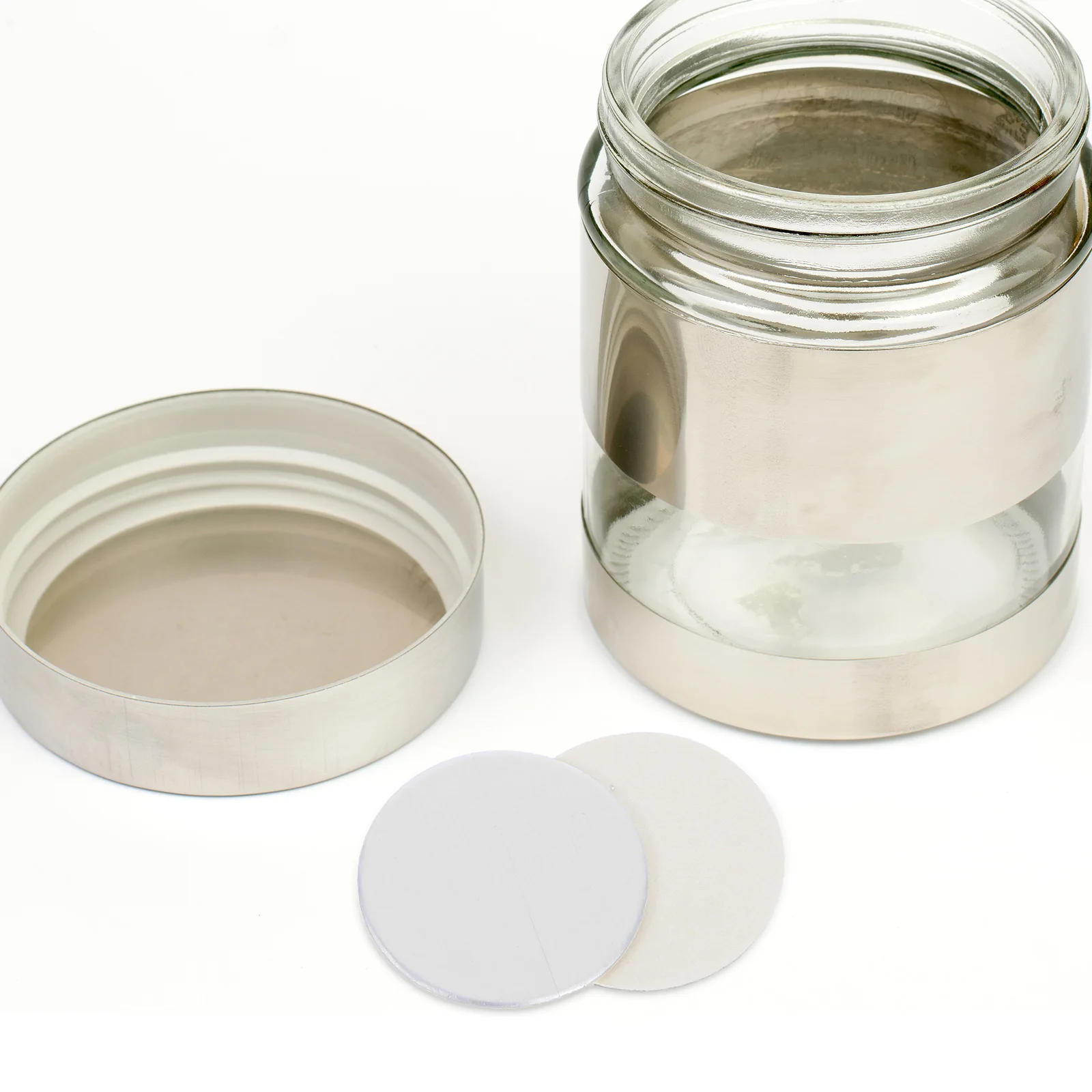 500pcs Sealed Bottle Magnetic Gasket 20mm Glass Plastic Jar Liner Aluminum Foil Seal Leak Proof Electromagnetic Induction Cap
500pcs Sealed Bottle Magnetic Gasket 20mm Glass Plastic Jar Liner Aluminum Foil Seal Leak Proof Electromagnetic Induction Cap